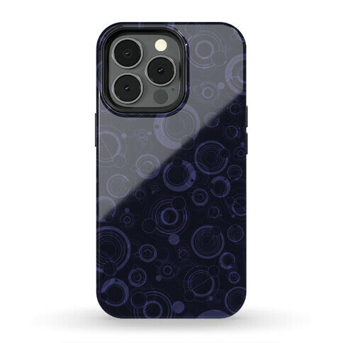Gallifreyan Text Pattern Phone Case